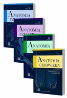 Okładka: Anatomia człowieka podręcznik dla studentów Tom 1-4