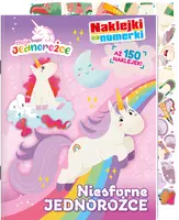 Okładka: Moje Jednorożce. Naklejki na numerki cz. 2 Niesforne jednorożce