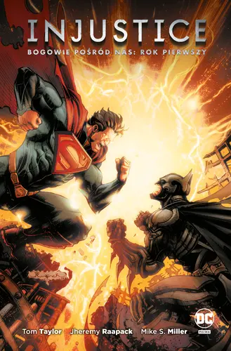 Okładka: Injustice. Bogowie pośród nas. Rok pierwszy