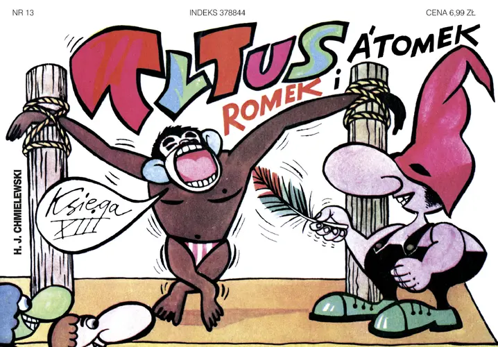 Okładka: Tytus, Romek i A'Tomek - Księga XIII.