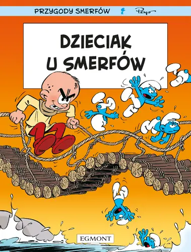 Okładka: Smerfy. Dzieciak u Smerfów