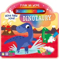 Okładka: Pisak na wodę. Dinozaury