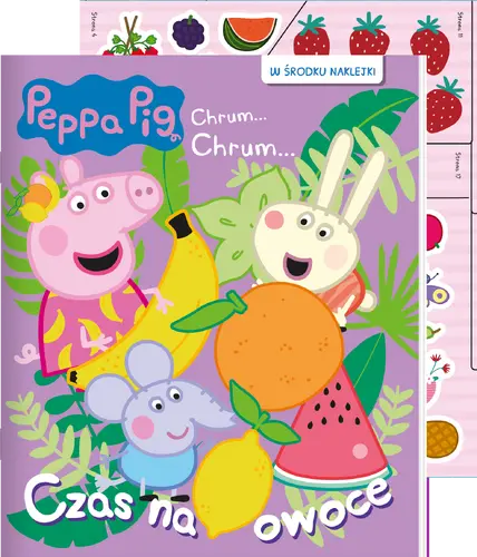 Okładka: Peppa Pig. Chrum… chrum cz. 89 Czas na owoce
