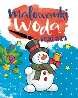 Okładka: MALOWANKI WODĄ Wesołe Święta