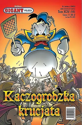 Okładka: Kaczogrodzka krucjata