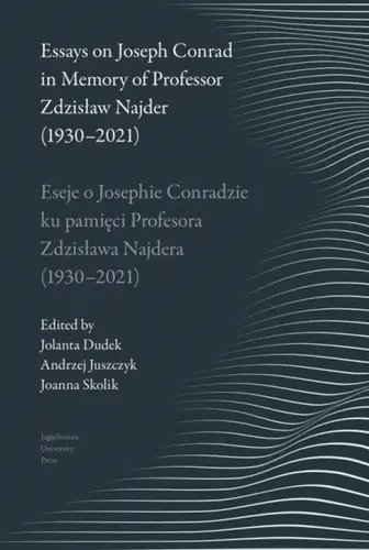 Okładka: Essays on Joseph Conrad in Memory of Prof. Zdzisław Najder (1930-2021)