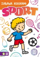 Okładka: Zabawa kolorami. Sport