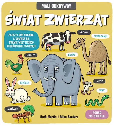 Okładka: Mali odkrywcy. Świat zwierząt