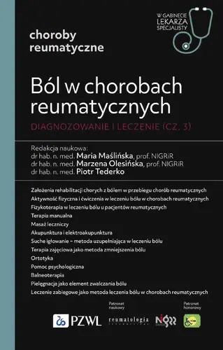 Okładka: Ból w chorobach reumatycznych. Diagnozowanie i leczenie (część 3)