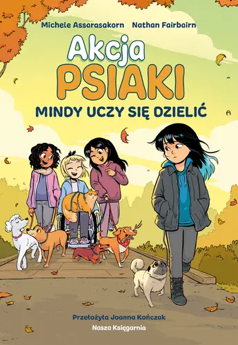 Okładka: Akcja PSIAKI 2. Mindy uczy się dzielić