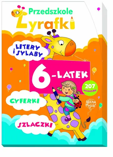 Okładka: Teczka: Przedszkole Żyrafki. 6-latek