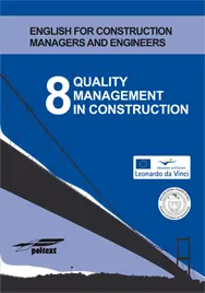 Okładka: 8 quality management in construction