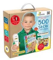 Okładka: Mówiąca książka interaktywna „Angielski słowniczek obrazkowy. 500 słów i zwrotów cz. 1”