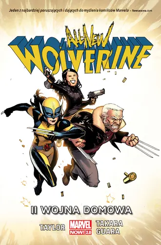 Okładka: All-New Wolverine – II wojna domowa