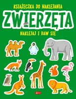 Okładka: Zwierzęta. Książeczka do naklejania