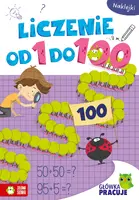 Okładka: Główka pracuje. Liczenie od 1 do 100