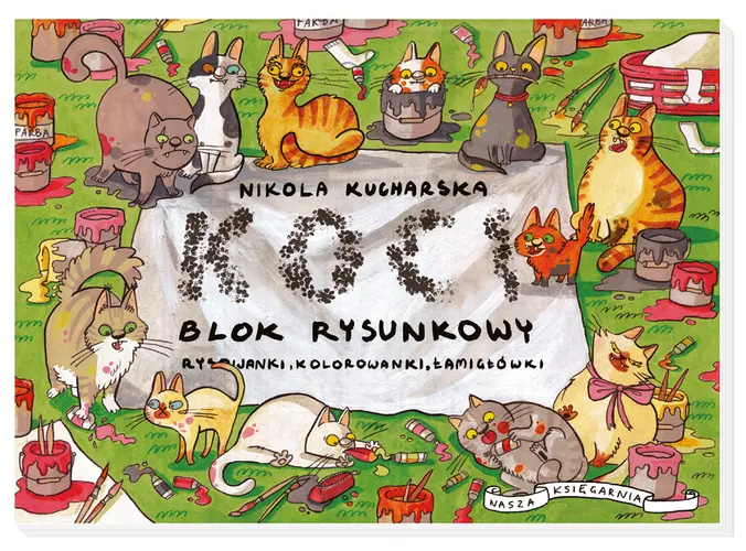 Okładka: Koci blok rysunkowy