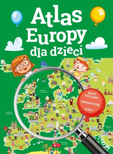 Okładka: Atlas Europy dla dzieci