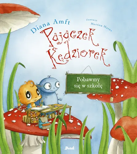 Okładka: Pajączek Kędziorek. Pobawmy się w szkołę