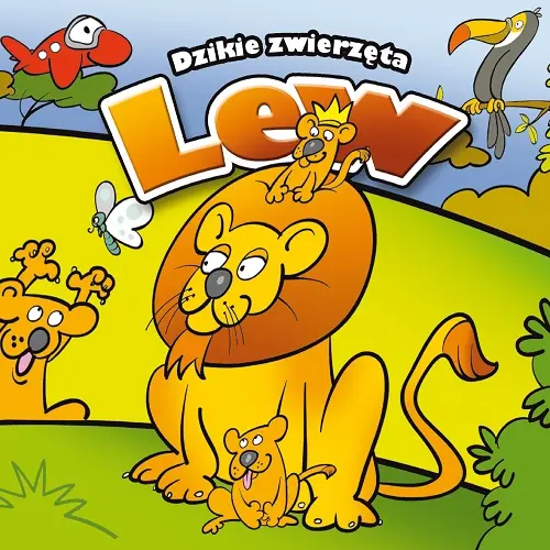 Okładka: Lew. Mini Zwierzątka