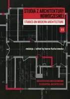 Okładka: Studia z Architektury Nowoczesnej, tom 11