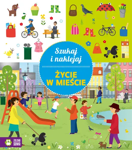 Okładka: Szukaj i naklejaj. Życie w mieście