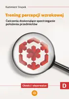 Okładka: Trening percepcji wzrokowej. Część D