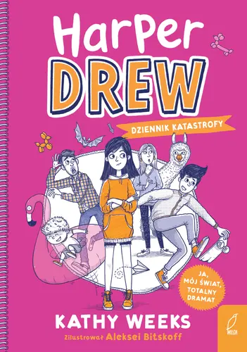 Okładka: Harper Drew. Dziennik katastrofy