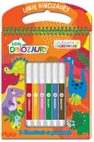 Okładka: Lubię Dinozaury. Ulubione kolorowanki 2. Z dinusiami za pan brat