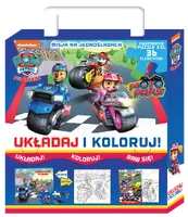 Okładka: Psi Patrol. Układaj i koloruj