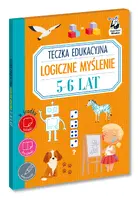 Okładka: Teczka edukacyjna. Logiczne myślenie. 5-6 lat. Kapitan Nauka
