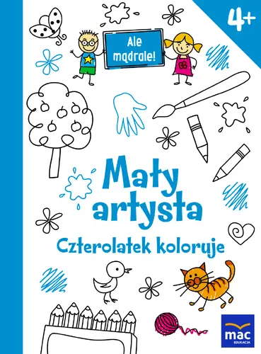 Okładka: Mały artysta. Czerolatek koloruje