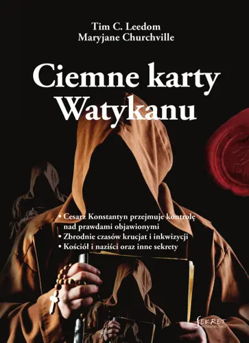 Okładka: Ciemne karty Watykanu