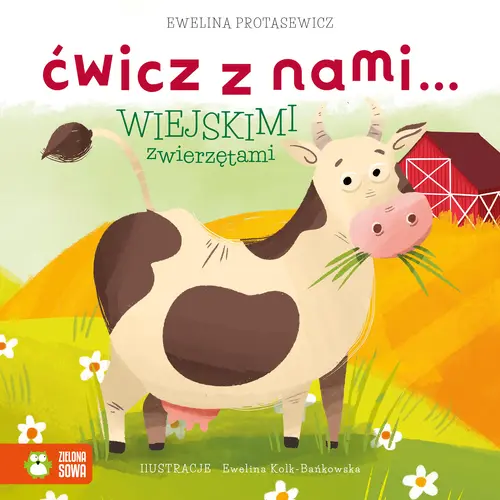 Okładka: Ćwicz z nami… wiejskimi zwierzętami