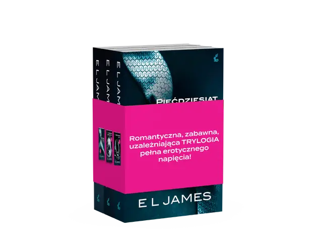 Okładka: Pięćdziesiąt twarzy Greya - pakiet