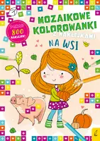 Okładka: Mozaikowe kolorowanki. Na wsi