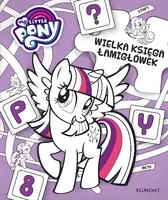 Okładka: Wielka Księga Łamigłówek. My Little Pony