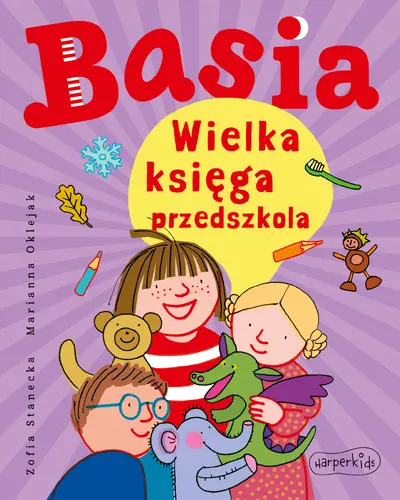 Okładka: Wielka księga przedszkola. Basia