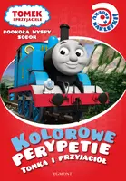 Okładka: Kolorowe perypetie Tomka i przyjaciół. Dookoła wyspy Sodor