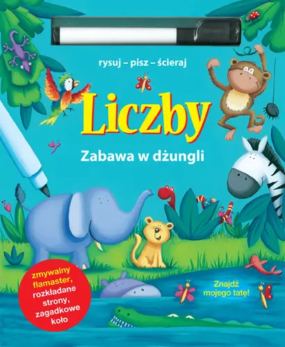 Okładka: Liczby. Zabawa w dżungli