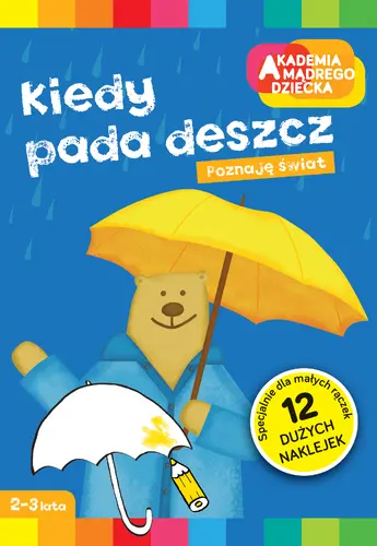 Okładka: Kiedy pada deszcz