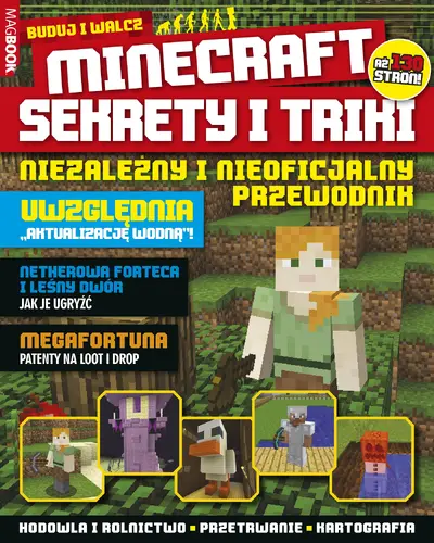 Okładka: MINECRAFT. Sekrety i triki. Buduj i walcz