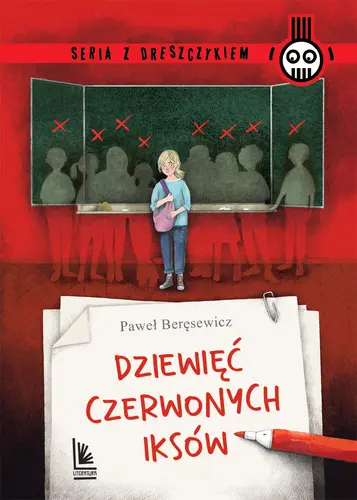 Okładka: Dziewięć czerwonych iksów