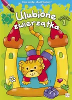 Okładka: Kolorowanki wodne. Ulubione zwierzątka cz.1