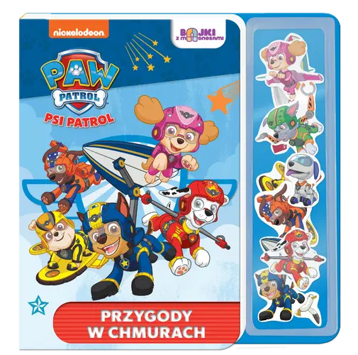 Okładka: Psi Patrol. Bajki z Magnesami. Przygody w chmurach