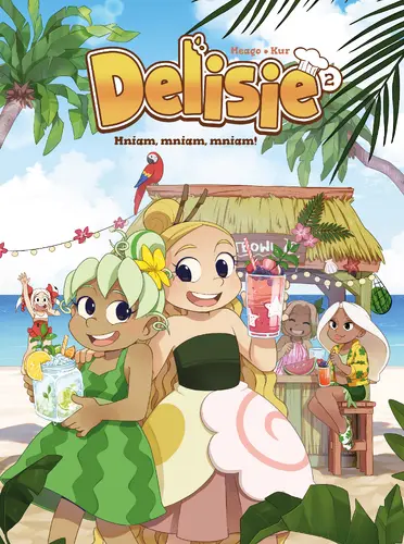 Okładka: Delisie. Mniam, mniam, mniam! Tom 2