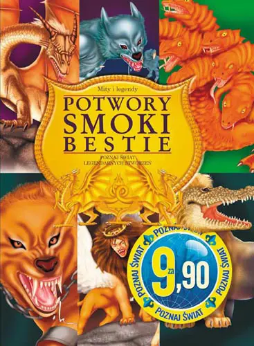 Okładka: Potwory, smoki, bestie