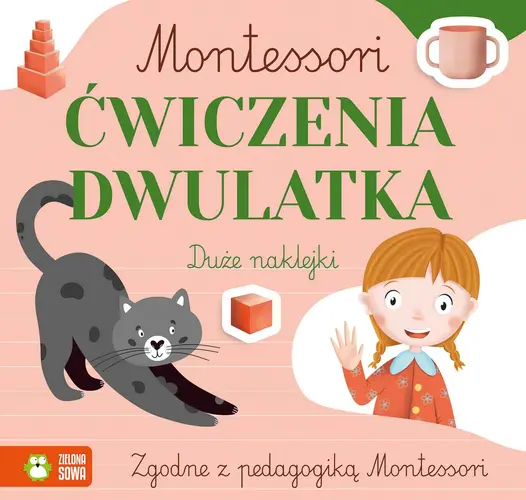 Okładka: Montessori. Ćwiczenia dwulatka