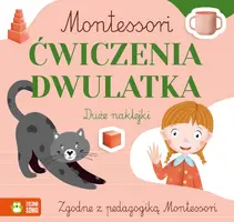 Okładka: Montessori. Ćwiczenia dwulatka