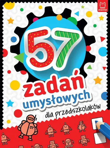 Okładka: 57 zadań umysłowych dla przedszkolaków